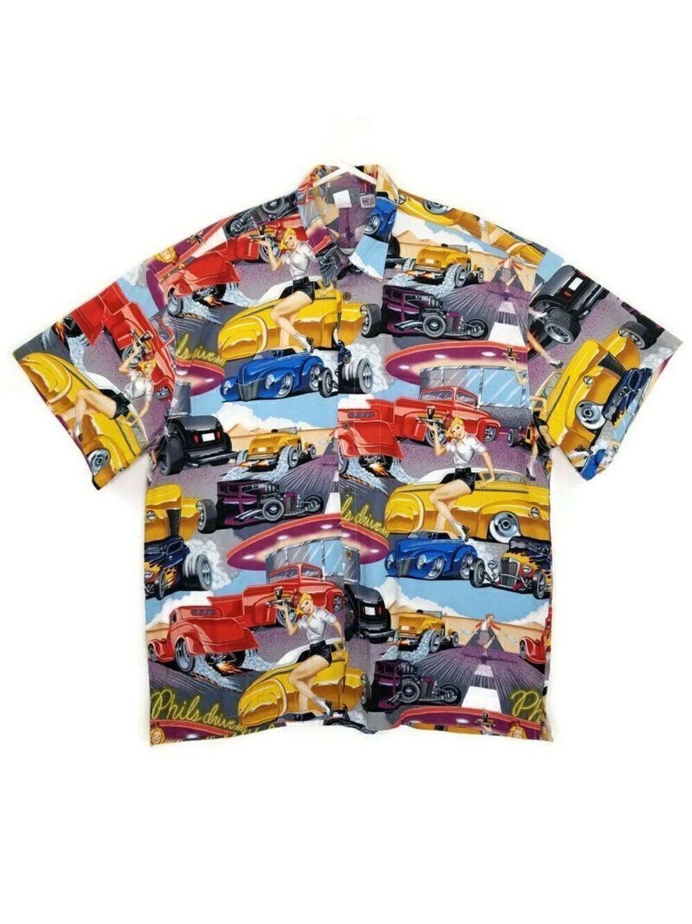 VTG High Seas Trading Co Phils Drive-In S/s Shirt - Picture 1 of 12
